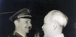 Raúl Castro y Ho Chi Minh