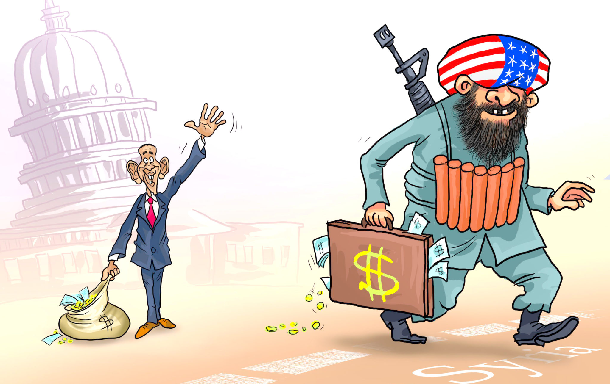 Страны спонсоры. США террористы карикатура. США террористическое государство. Америка и террористы карикатура.