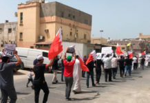 Demandan libertad para presos políticos en Bahrein