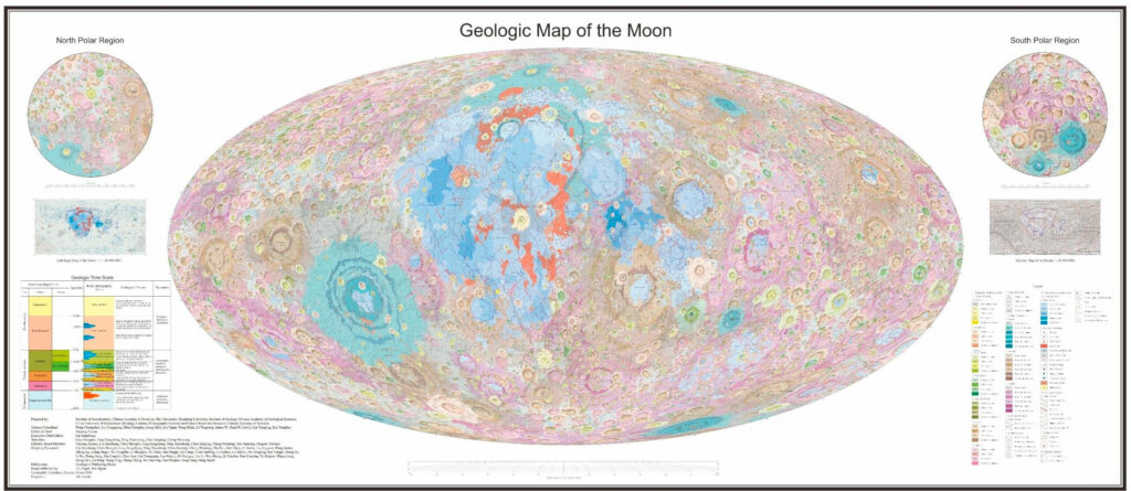 China publica primer atlas geológico lunar de alta definición | Diario ...