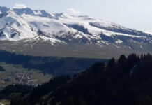 Kirguistán construye una gigantesca estación de esquí en Asia central