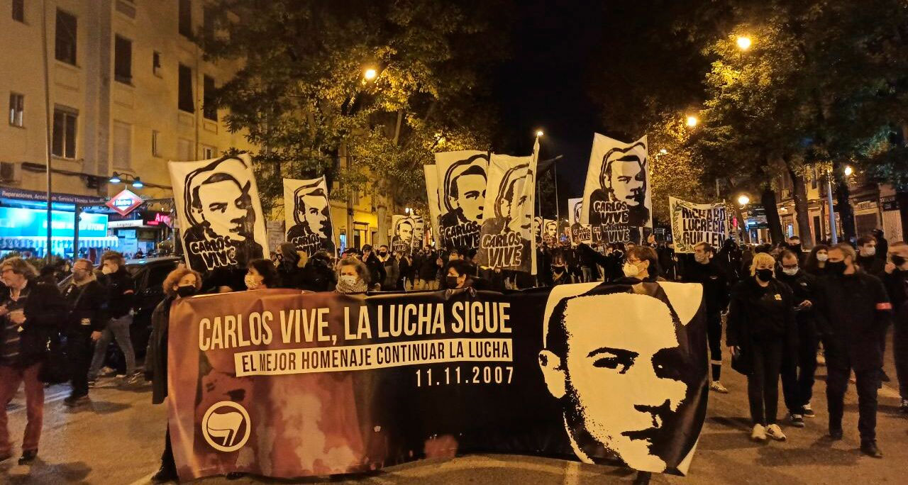 Madrid. Manifestación y jornada en memoria de Carlos Palomino