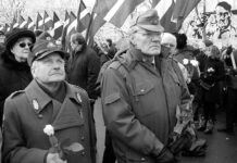 Ayer se celebró un desfile en honor a las SS en la capital de Letonia