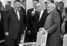 Putin llega a la India para participar en cumbre de los BRICS