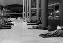 Cuando el problema es que personas sin hogar se refugien en el aeropuerto y no que vivan en la calle