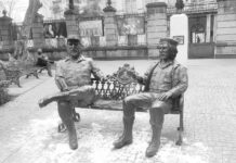 Retiran las estatuas de Fidel y el Che del barrio Tabacalera, México