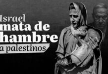Israel mata de hambre a palestinos