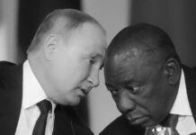 Presidentes de Sudáfrica y Rusia reafirman voluntad de paz