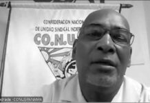 Dirigente sindical denuncia política autoritaria en Panamá