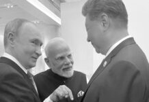 Encuentro cordial de Putin, Modi y Xi antes de la cumbre de la OCS