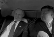 IMÁGENES ÚNICAS de Putin y Kim conversando en la limusina presidencial Aurus en China