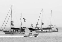 Flotilla Humanitaria zarpó hacia Gaza desde Sicilia, Italia