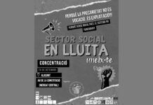 Concentración Sector Social en Lucha