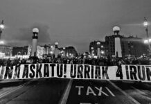 Donostia se manifestó en apoyo a la resistencia de Palestina y contra el genocidio del Estado sionista