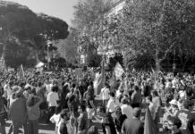 Huelga general en 60 ciudades… Grandes manifestaciones en Italia exigen el fin del genocidio en Gaza