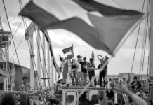 Confirman flotilla humanitaria hacia Gaza está bajo ataque