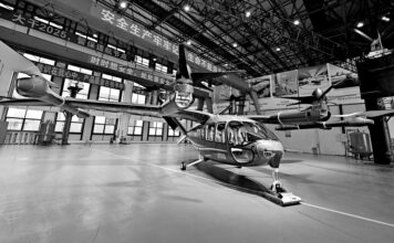 Compañía china presenta su primer vehículo aéreo eléctrico para pasajeros