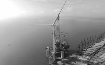 China ensambla la turbina eólica flotante más potente del planeta