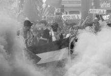 Jóvenes europeos toman las calles en apoyo a Gaza y a la Flotilla Sumud