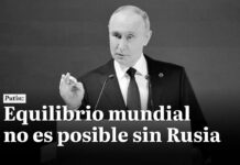 Putin: Equilibrio mundial no es posible sin Rusia