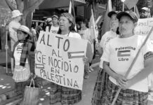 Marcha en Guatemala exigió fin de genocidio de Israel en Gaza