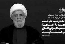 Sheij Qassem elogia la victoria de Irán sobre la agresión estadounidense-sionista: Hezbolá impedirá que “Israel” alcance sus objetivos