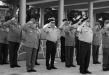 Visita Cuba Jefe del Ejército de Nicaragua