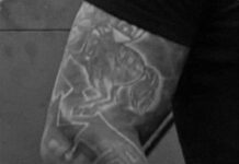 Un entrenador militar ucraniano aparece en CBC News con una esvástica tatuada