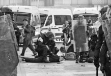 Gasteiz: La Ertzaintza vuelve a proteger a los fascistas reprimiendo brutalmente a los antifascistas