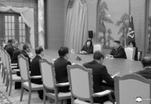 Kim Jong Un se reúne con el primer ministro de China, de visita por el 80° aniversario del Partido del Trabajo de Corea