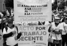 Colombia: Sindicatos se movilizan en respaldo a las reformas sociales del Gobierno de Petro