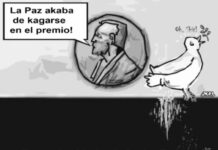El premio nobel de la guerra y el descaro
