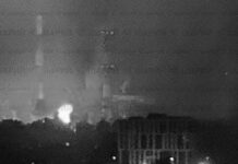 Incendio masivo en Kiev tras un ataque ruso