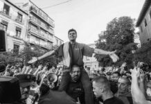 España. El fascismo utiliza a uno de sus peones paseándolo por distintas ciudades a modo de provocación