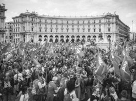 Sindicatos en Roma a un paso de huelga general contra presupuestos y agresión a Gaza