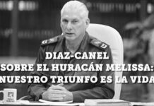 Díaz-Canel sobre el huracán Melissa: Nuestro triunfo es la Vida