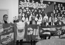 Campaña en Italia en apoyo a Cuba tras el paso del huracán Melissa