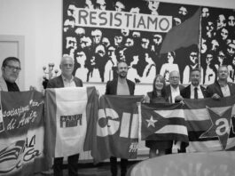 Campaña en Italia en apoyo a Cuba tras el paso del huracán Melissa