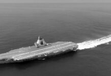 China difunde imágenes del nuevo portaaviones Fujian