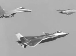 China muestra por primera vez su nuevo dron furtivo en pleno vuelo