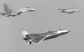 China muestra por primera vez su nuevo dron furtivo en pleno vuelo