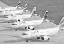 Cumple segunda jornada huelga de pilotos de Latam en Chile