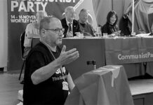 El diputado comunista israelí analiza la llegada del fascismo en su país en el Congreso del Partido Comunista del Reino Unido