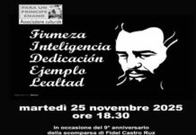 Cubanos residentes en Italia honran a Fidel Castro