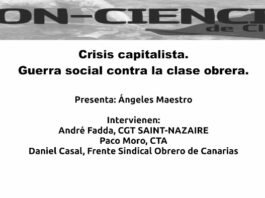 Crisis capitalista. Guerra social contra la clase obrera.