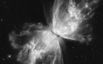 Telescopio capta una ‘mariposa’ en el espacio