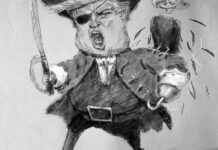 Trump compite con los piratas de siglos pasados