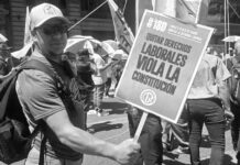 «Destrucción de los derechos»: el sindicalismo sale a las calles contra la reforma laboral de Milei