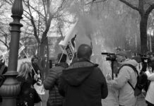 Agricultores y ganaderos españoles protestan en Madrid contra acuerdo UE-Mercosur