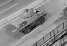 Reportan presencia de blindados cerca de Miraflores